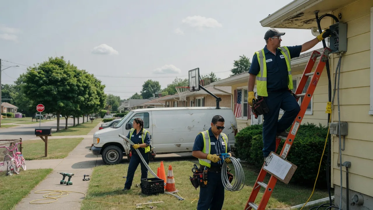 Licensed Electrician in Farmersville, IL near me